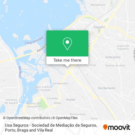 Usa Seguros - Sociedad de Mediação de Seguros mapa