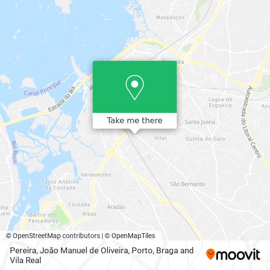 Pereira, João Manuel de Oliveira map