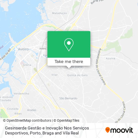 Gesinserde Gestão e Inovação Nos Serviços Desportivos mapa