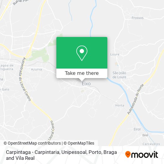 Carpintaga - Carpintaria, Unipessoal map