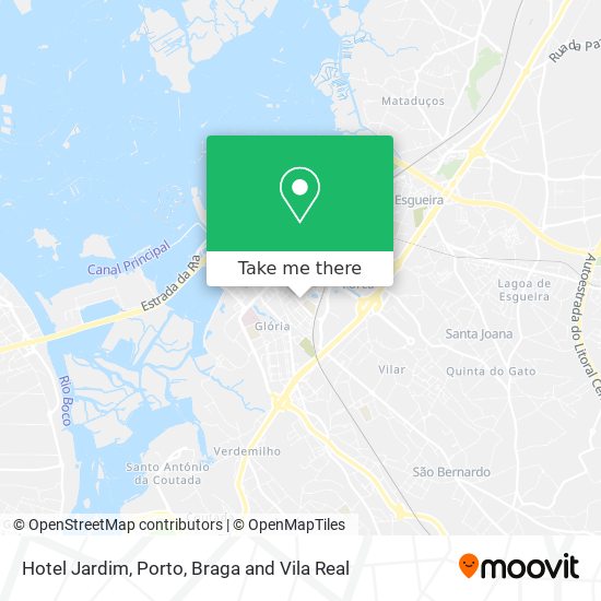 Hotel Jardim map