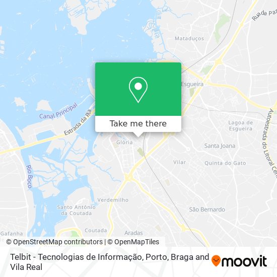 Telbit - Tecnologias de Informação map