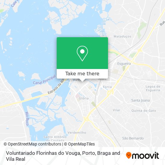 Voluntariado Florinhas do Vouga map