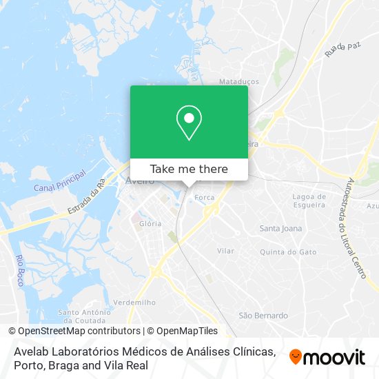 Avelab Laboratórios Médicos de Análises Clínicas map