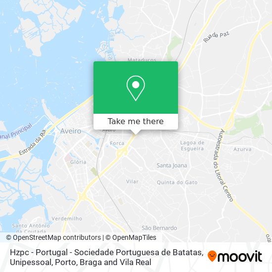 Hzpc - Portugal - Sociedade Portuguesa de Batatas, Unipessoal map