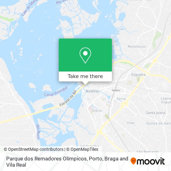 Parque dos Remadores Olímpicos map