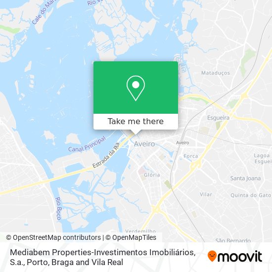 Mediabem Properties-Investimentos Imobiliários, S.a. map