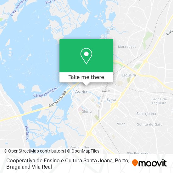 Cooperativa de Ensino e Cultura Santa Joana map