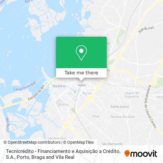 Tecnicrédito - Financiamento e Aquisição a Crédito, S.A. map