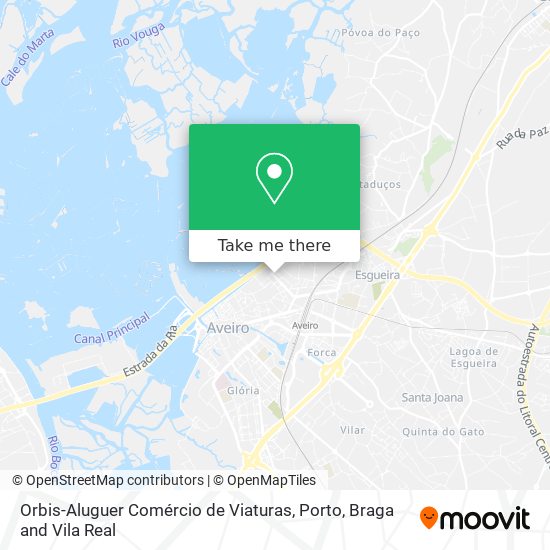 Orbis-Aluguer Comércio de Viaturas map