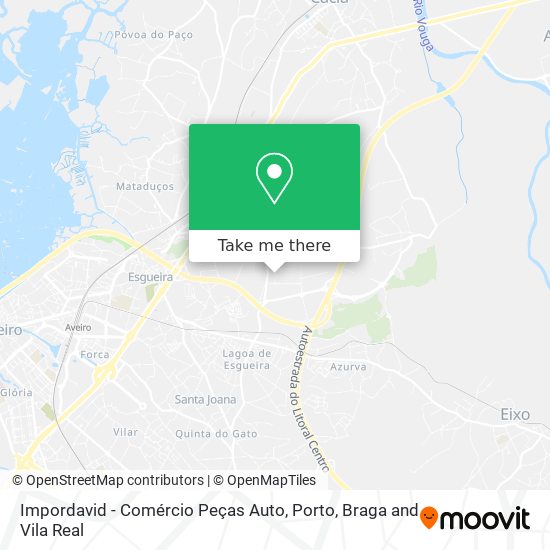 Impordavid - Comércio Peças Auto map