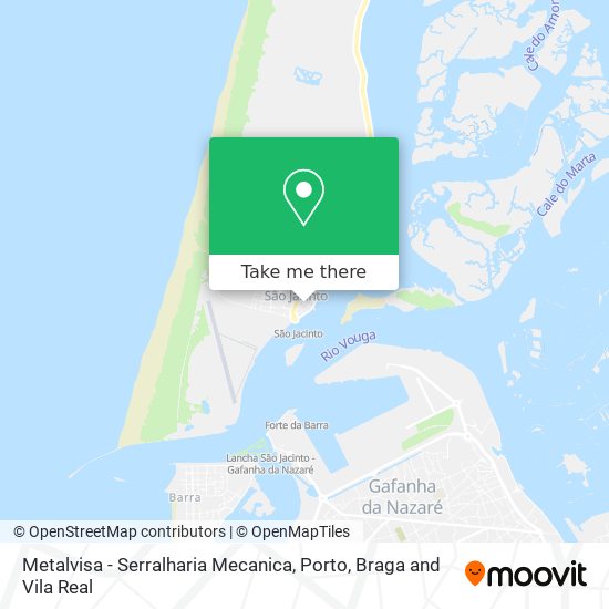 Metalvisa - Serralharia Mecanica mapa