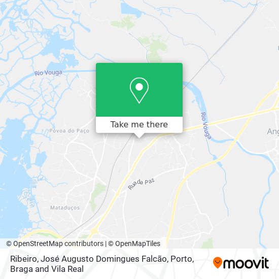 Ribeiro, José Augusto Domingues Falcão mapa