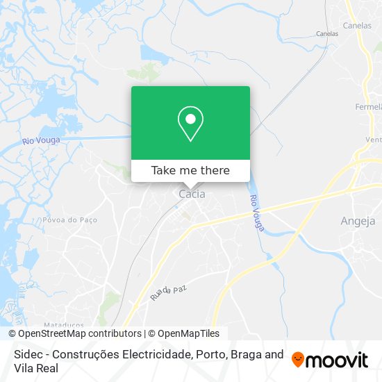 Sidec - Construções Electricidade map