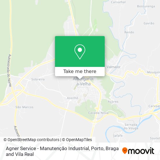 Agner Service - Manutenção Industrial map