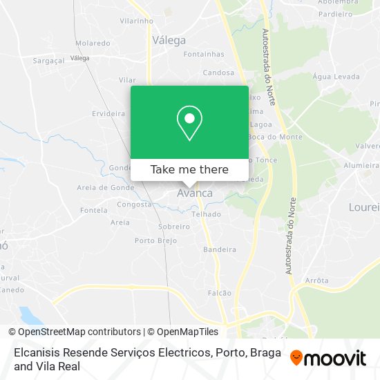 Elcanisis Resende Serviços Electricos mapa