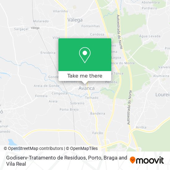 Godiserv-Tratamento de Resíduos mapa