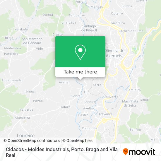 Cidacos - Moldes Industriais map