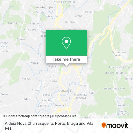 Aldeia Nova Churrasqueira map