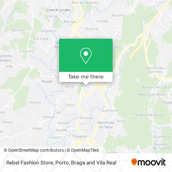 Rebel Fashion Store mapa