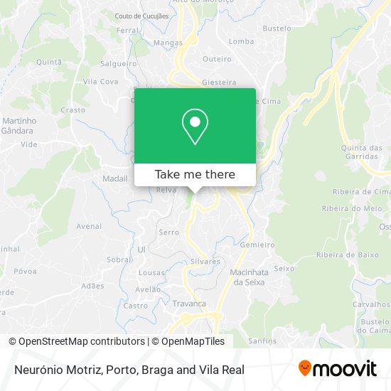 Neurónio Motriz mapa
