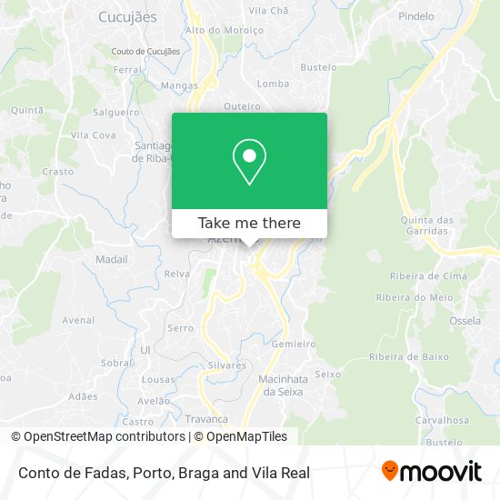Conto de Fadas mapa