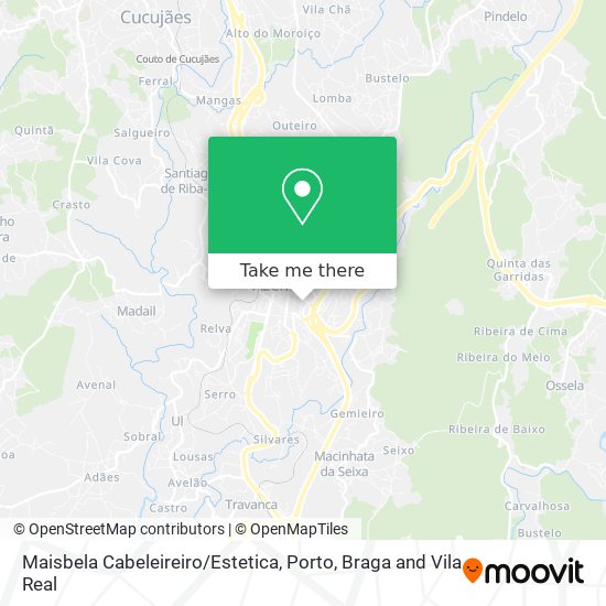 Maisbela Cabeleireiro/Estetica mapa