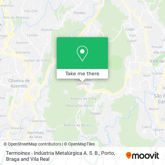 Termoinox - Indústria Metalúrgica A. S. B. map