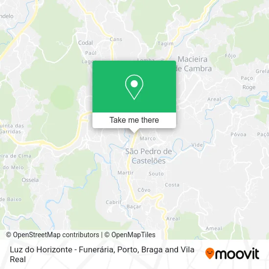 Luz do Horizonte - Funerária mapa