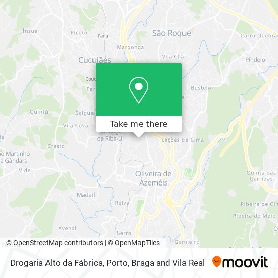 Drogaria Alto da Fábrica map