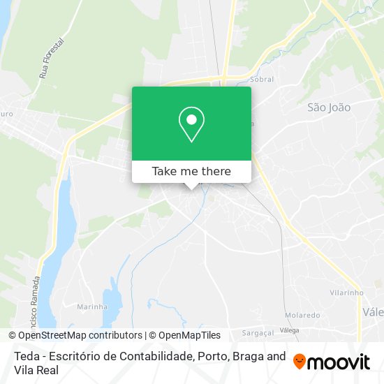 Teda - Escritório de Contabilidade mapa