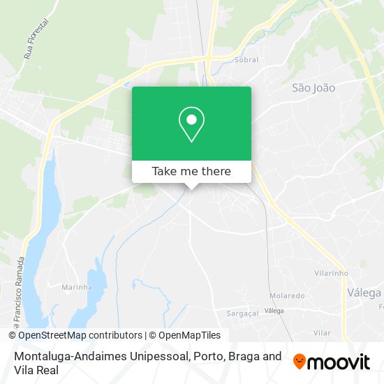 Montaluga-Andaimes Unipessoal map