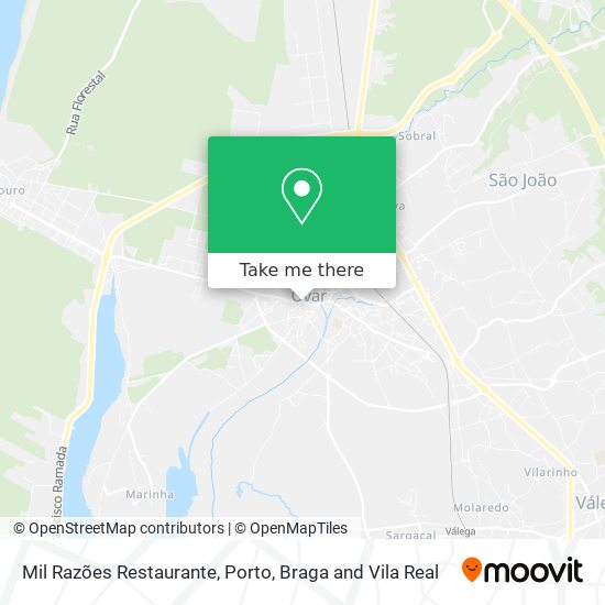 Mil Razões Restaurante map