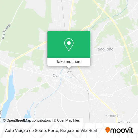 Auto Viação de Souto map