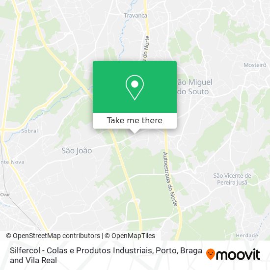 Silfercol - Colas e Produtos Industriais map