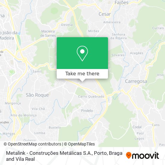 Metalink - Construções Metálicas S.A. map