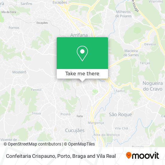 Confeitaria Crispauno mapa