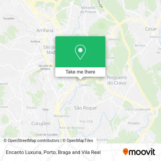 Encanto Luxuria map