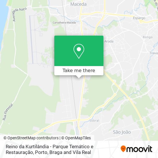 Reino da Kurtilândia - Parque Temático e Restauração map