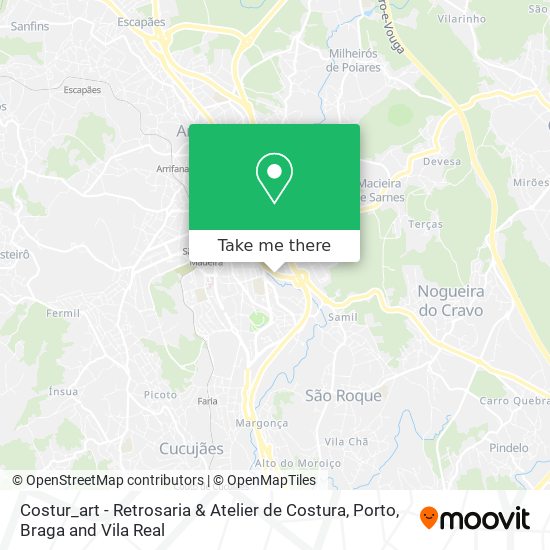 Costur_art - Retrosaria & Atelier de Costura map