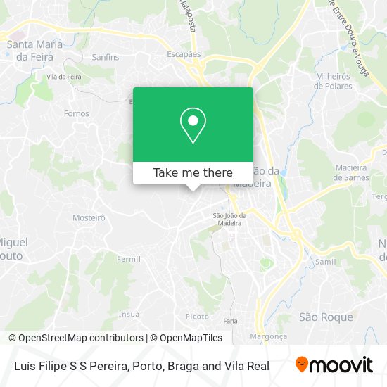 Luís Filipe S S Pereira map