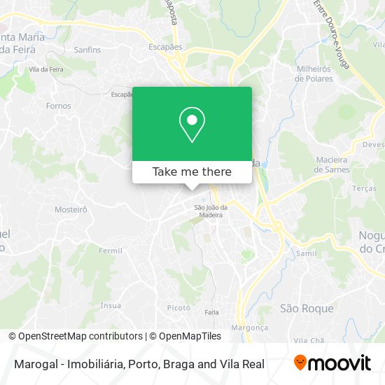 Marogal - Imobiliária map