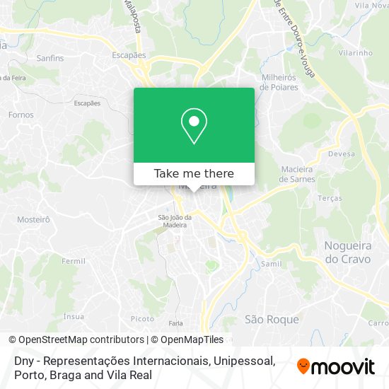 Dny - Representações Internacionais, Unipessoal map