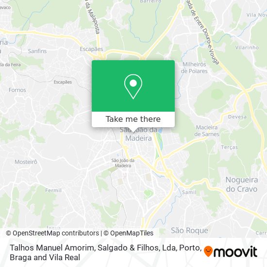 Talhos Manuel Amorim, Salgado & Filhos, Lda map