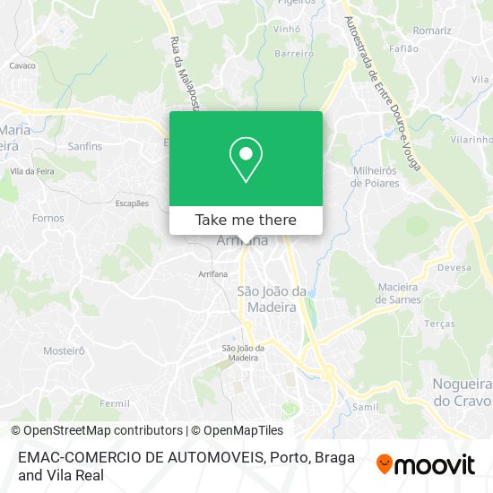 EMAC-COMERCIO DE AUTOMOVEIS mapa