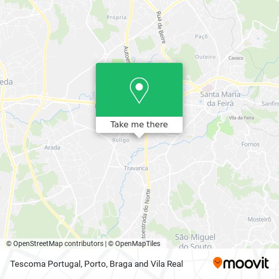 Tescoma Portugal map