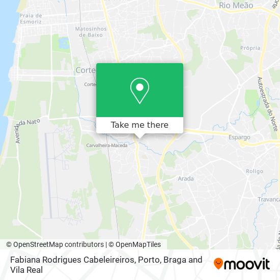 Fabiana Rodrigues Cabeleireiros map