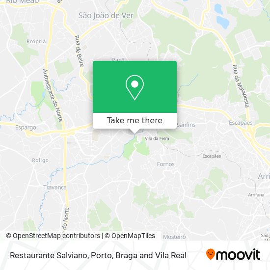 Restaurante Salviano mapa