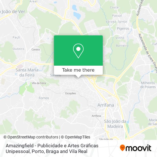Amazingfield - Publicidade e Artes Gráficas Unipessoal map