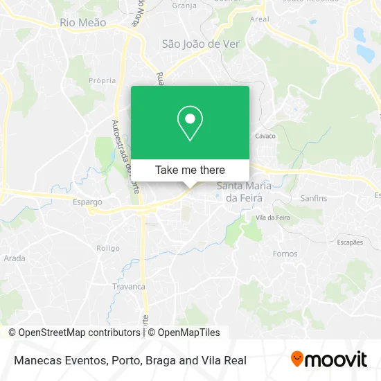 Manecas Eventos map
